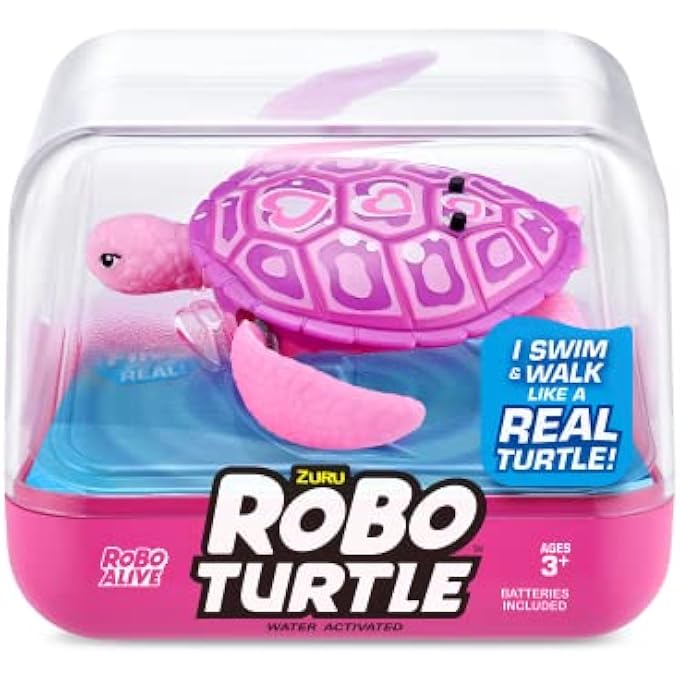 rayihni ZURU ROBO TURTLE ROBOTIC SWIMMING TURTLE 7192 - Image 5